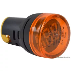   TRACON NYG3-VY Feszültségmérő, LED jelzőfény,sárga 24-500VAC, d=22mm