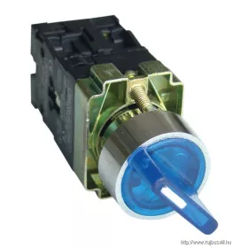   TRACON NYGBK2665KT Tokozott világítókaros kapcsoló, kék, LED, kétáll., izzó n. 1×NC+1×NO, 3A/400V AC, IP44
