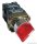 NYGBK3465P Világítókaros kapcsoló, fémalap, piros, LED,3állású, izzó n. 1×NC+1×NO, 3A/400V AC, IP42