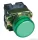 TRACON NYGBV63ZT Tokozott jelzőlámpa, fémalapra szerelt, zöld, izzó nélkül 3A/400V AC, IP44, NYGI230
