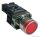 NYGBW3471P Világító nyomógomb, fémalap, előtét, piros, glim,izzó nélk. 1×NC, 3A/230V AC, 130V, IP42