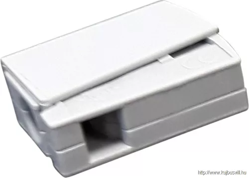 TRACON OLC11 Csillárkapocs In: 1-2,5mm2; Out: 0,5-2,5mm2, 24A, 400VAC, 2P