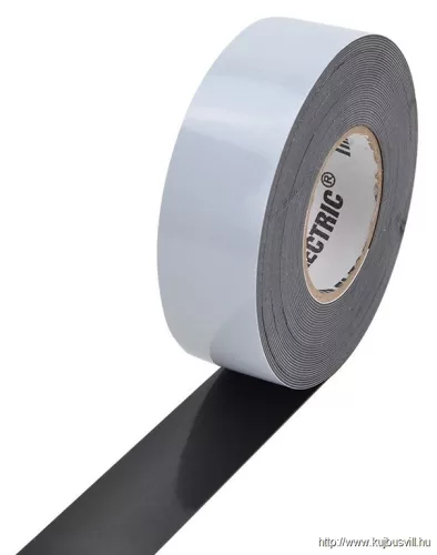 TRACON ONVSZ25 Önvulkanizáló szalag, fekete 10m×25mm, -40°C-75°C