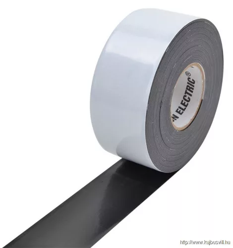 TRACON ONVSZ38 Önvulkanizáló szalag, fekete 10m×38mm, -40°C-75°C