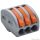 OVO2,5-3 Csavar nélküli vezetékösszekötő, nyitható 0,75-4mm2, 32A, 400VAC 3P