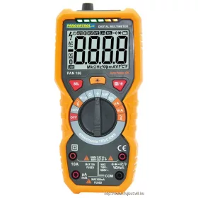   TRACON PAN186 Digitális multiméter True RMS DCV, ACV,DCA,ACA,OHM, C, °C, dioda