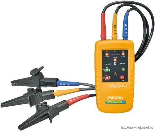 PANDFA3 Fázissorrend és motor forgásirány jelző 120 – 400V AC, LED