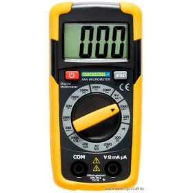   TRACON PANMICROMETER Digitális multiméter DCV, ACV, DCA, OHM, dioda