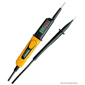   TRACON PANVOLTTESTER400 2 pólusú feszültségvizsgáló LED kijelző 6 ‐ 400V AC/DC