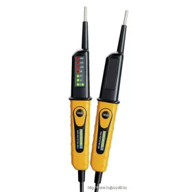   TRACON PANVOLTTESTER400FI 2 pólusú feszültségvizsgáló LED kijelző és AVK teszter 6‐400V AC/DC, 30mA FI‐Test