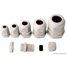   TRACON PG-21 Gázmenetes tömítőszelence, műanyag IP66, 14-18mm