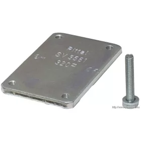   TRACON PK50/54X10 Leágazó modul, 54×10 mm-es lemezsínhez, 50mm-es sínre