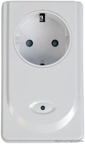 TRACON RCS13 Távkapcsolós csatlakozóaljzat, 3 aljzat, 1 távírányító 230VAC, 50Hz, 3600W, IP20, 433,92MHz