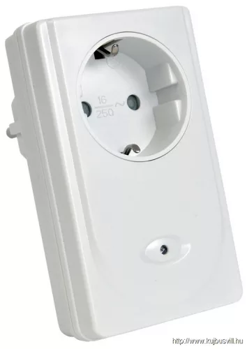 TRACON RCS13 Távkapcsolós csatlakozóaljzat, 3 aljzat, 1 távírányító 230VAC, 50Hz, 3600W, IP20, 433,92MHz