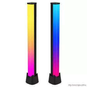   TRACON RGBWDESK Okos RGBW asztali hangulatvilágítás 300x30x30mm, NEON, 5V, 1A, 5W, 14 mode, BLUETOOTH, TUYA
