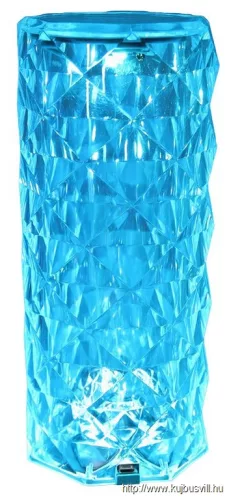 TRACON RLV Asztali akkumulátoros LED díszlámpa, henger 1W, RGB, 3,7V, 1500 mAh, Li-Ion,45lm ,6h, IP20