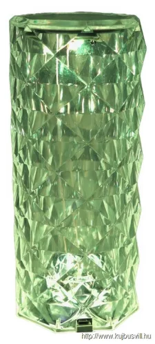 TRACON RLV Asztali akkumulátoros LED díszlámpa, henger 1W, RGB, 3,7V, 1500 mAh, Li-Ion,45lm ,6h, IP20