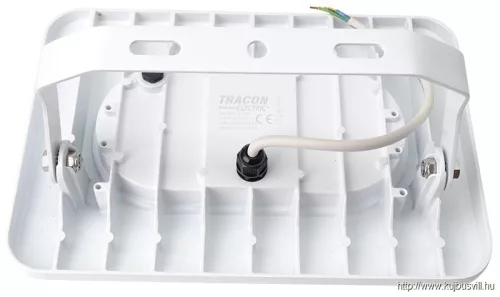 TRACON RSMDLF100 SMD fényvető, fehér 220-240V AC, 100W, 4000K, IP65, 8000lm, EEI=G