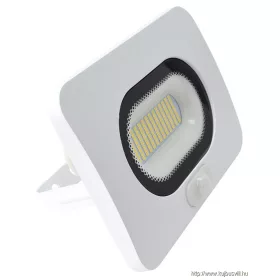   TRACON RSMDLFM50 SMD fényvető mozgásérzékelővel, fehér 50W, 4000K, IP65, 220-240V AC, 4000lm, 110°, 3-10m, EEI=G