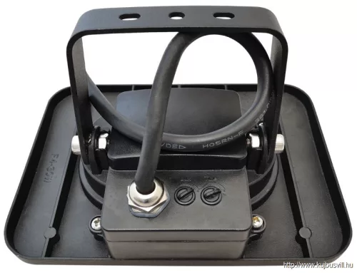 TRACON RSMDLM10 SMD fényvető mozgásérzékelővel, fekete 220-240V AC, 10W, 4000K, IP65, 800lm, 110°, 3-10m, EEI=G