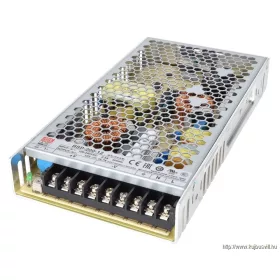   TRACON RSP-200-12 Fém házas LED meghajtó szalagokhoz, szabályozható DC kimenet 85-264 VAC / 12 VDC, 200 W, 0-16,7 A, PFC