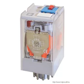   TRACON RT11-110AC Ipari teljesítmény relé 110V AC / 3×CO (10A, 230V AC / 28V DC)