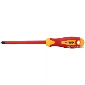   TRACON SD80150PH3 Csavarhúzó, kereszthornyú, 1000V-ra szigetelt, CrV PH3 8×150mm, AC 1000V