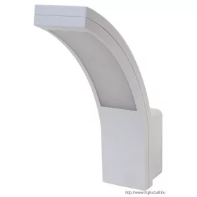   TRACON SLIB15W Fali lámpatest, ívelt forma 230 VAC, 15 W, 4500K,, IP54, 1100lm, EEI=G