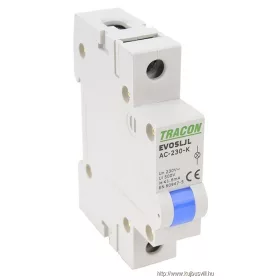   TRACON SLJL-AC230-K Sorolható ledes jelzőlámpa, kék 230V AC