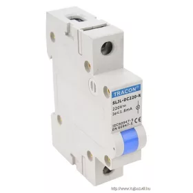   TRACON SLJL-DC220-K Sorolható ledes jelzőlámpa, kék 220V DC