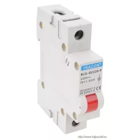   TRACON SLJL-DC220-P Sorolható ledes jelzőlámpa, vörös 220V DC