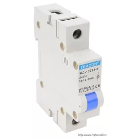   TRACON SLJL-DC24-K Sorolható ledes jelzőlámpa, kék 24V DC