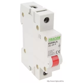   TRACON SLJL-DC24-P Sorolható ledes jelzőlámpa, vörös 24V DC