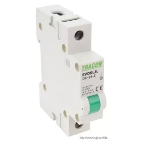   TRACON SLJL-DC24-Z Sorolható ledes jelzőlámpa, zöld 24V DC