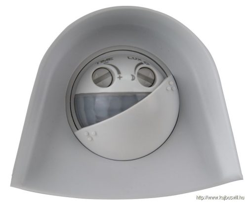 TRACON SLK15W Mozgásérzékelős kerek fali lámpatest 230VAC, 15W, 140°, 2-9m, 10s-5m, 4500K , IP54, 1100lm, EEI=G