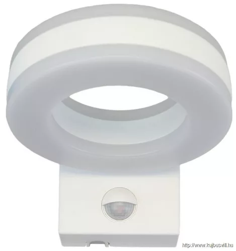 TRACON SLOM20W Mozgásérzékelős fali lámpatest, gyűrű forma 230VAC, 20W, 1700lm, 4500K, 10s-5m, 3-2000lx, 9m,IP65, EEI=F