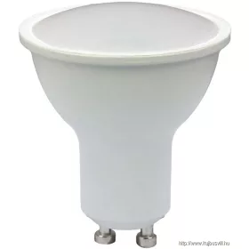   TRACON SMDDGU107NW Fényerő-szabályozható SMD LEDspot fényforrás 230 VAC, 50 Hz, GU10, 7 W, 450 lm, 4000 K, 120°, EEI=G