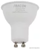 TRACON SMDSGU107W Műanyag házas SMD LED spot fényforrás SAMSUNG chippel 230V,50Hz,GU10,7W,600lm,3000K,120°,SAMSUNG chip, EEI=F