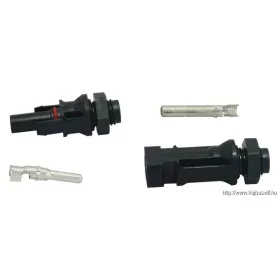   TRACON SOLAR11-4N Solar panel csatlakozó, 1 pár dobozba/panelra szerelhető kiv 45A, ClassA, MC4 2.5-6mm2, IP67, 1500 V DC