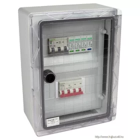   TRACON SPBPV310 Túlfeszültség-védelmi doboz fotovoltaikus rendszerekhez 330×250×130mm,IP65,IK10,AC1+2, 400V, In:10A, Iimp:12.5kA,