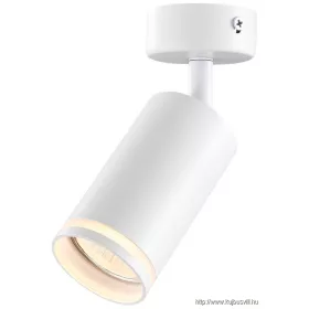   TRACON SPGU10LMAW Mennyezeti állítható spot lámpatest, fehér 100-240VAC, 50Hz, 1xGU10, max.35W