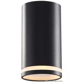   TRACON SPGU10LMB Mennyezeti spot lámpatest, hengeres, fekete 100-240VAC, 50Hz, 1xGU10, max.35W