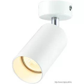   TRACON SPGU10MA1W Mennyezeti állítható spot lámpatest, fehér 100-240VAC, 50Hz, 1xGU10, max.35W