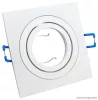 TRACON SPND1W Süllyesztett spot lámpatest, négyzetes, dönthető, fehér 93x93x24mm