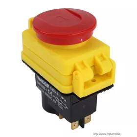   TRACON SSTM-01 Relés biztonsági kapcsoló, gombafejű reteszeléssel 4PIN, 230VAC, 12A/AC3, IP54, 6,3×0,8