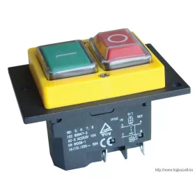   TRACON SSTM-02 Relés biztonsági kapcsoló 4PIN, 230VAC, 12A/AC3, IP54, 6,3×0,8