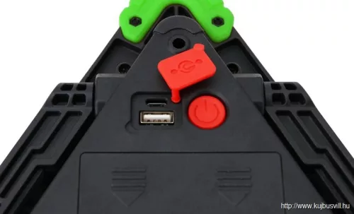 TRACON STEM10W Autós vészjelző lámpa, akkumulátoros 10 W, 6500K, 3,7 V, 4000 mAh, Li-Ion 500 lm, 4 h, IP43