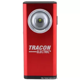   TRACON STLAL5W Akkumulátoros LED kézi lámpa,fém 5W, 6000K, 3,7V 1800mAh, 200lm, IP54, 3h