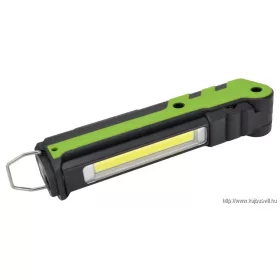   TRACON STLC5W Akkumulátoros LED kézilámpa 5/3W, 6000K, 3,7V, 2000mAh, 360/100lm, 4 h, IP44