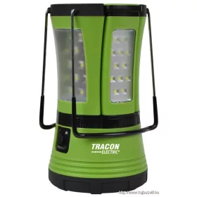   TRACON STLCAMP10W Kemping lámpa 10W, 6000K, 3,7V 1800mAh, 600lm, IP44, 3h